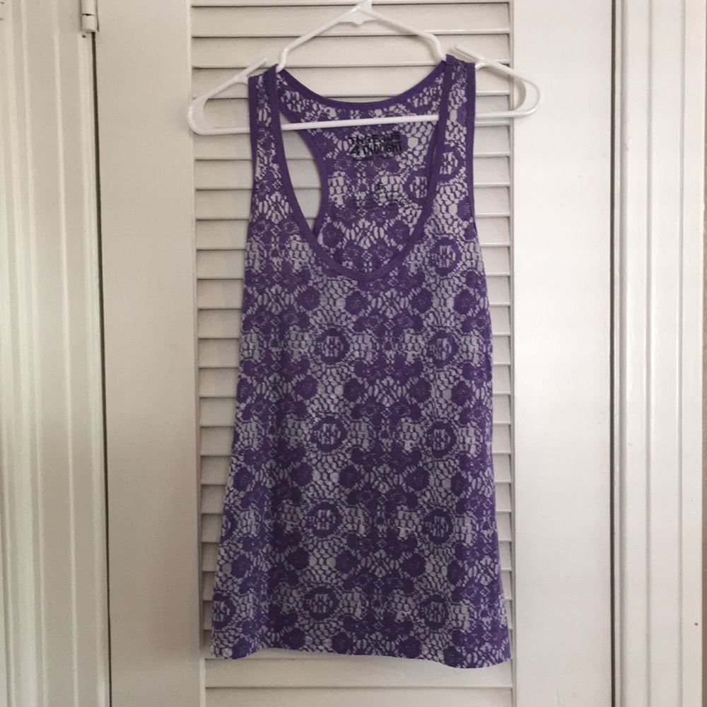 Purple Racerback Tank
